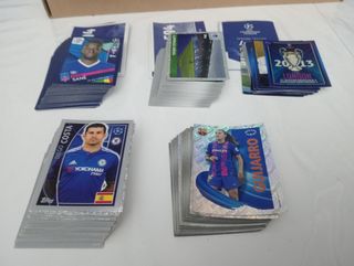 Lote  300 cromos Champions League Topps sin pegar 