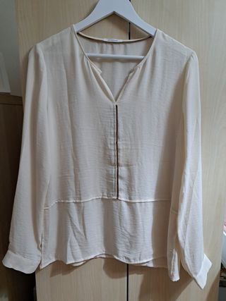 Blusa beige Promod