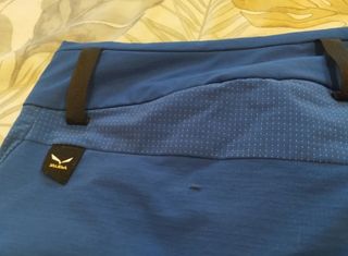 Pantalón de montaña azul Salewa