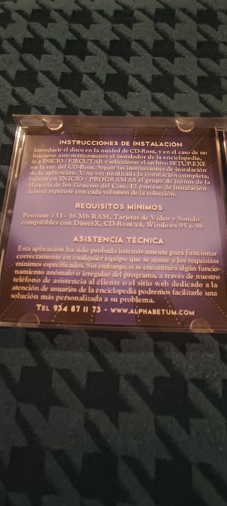 CD-ROM Historia Multimedia Cine Vol. 1