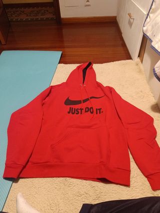 Sudadera Nike Roja Just Do It
