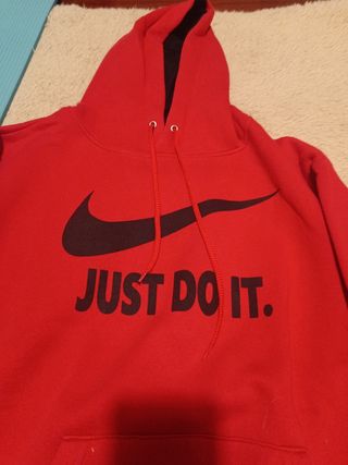 Sudadera Nike Roja Just Do It