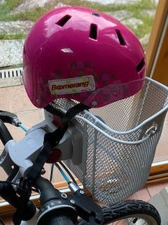 Bicicleta niña B'twin 20 con cesta