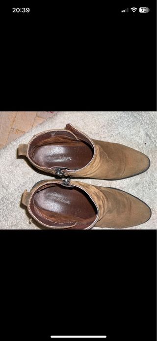 Botines Alpe Serraje Marrones Talla 40