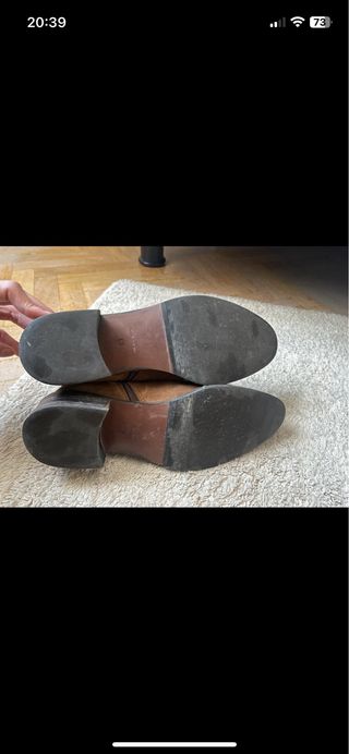 Botines Alpe Serraje Marrones Talla 40