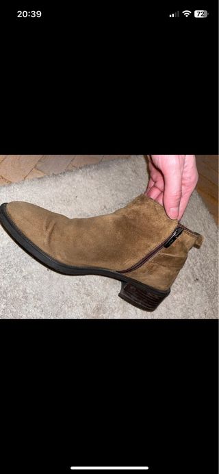 Botines Alpe Serraje Marrones Talla 40