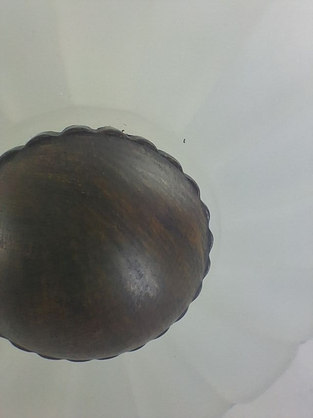 Plafón techo vintage metal y vidrio