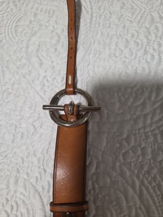 Pulsera CXC Cuero Marrón y Plata
