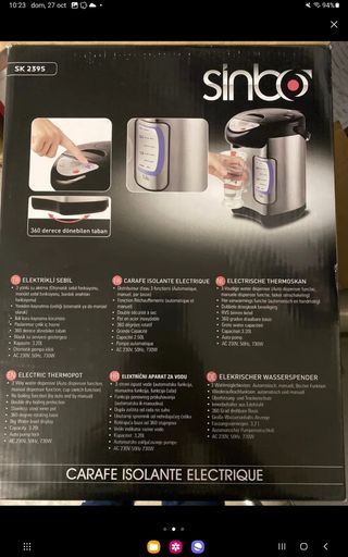 Hervidor,Calentador y termo eléctrico para buffet