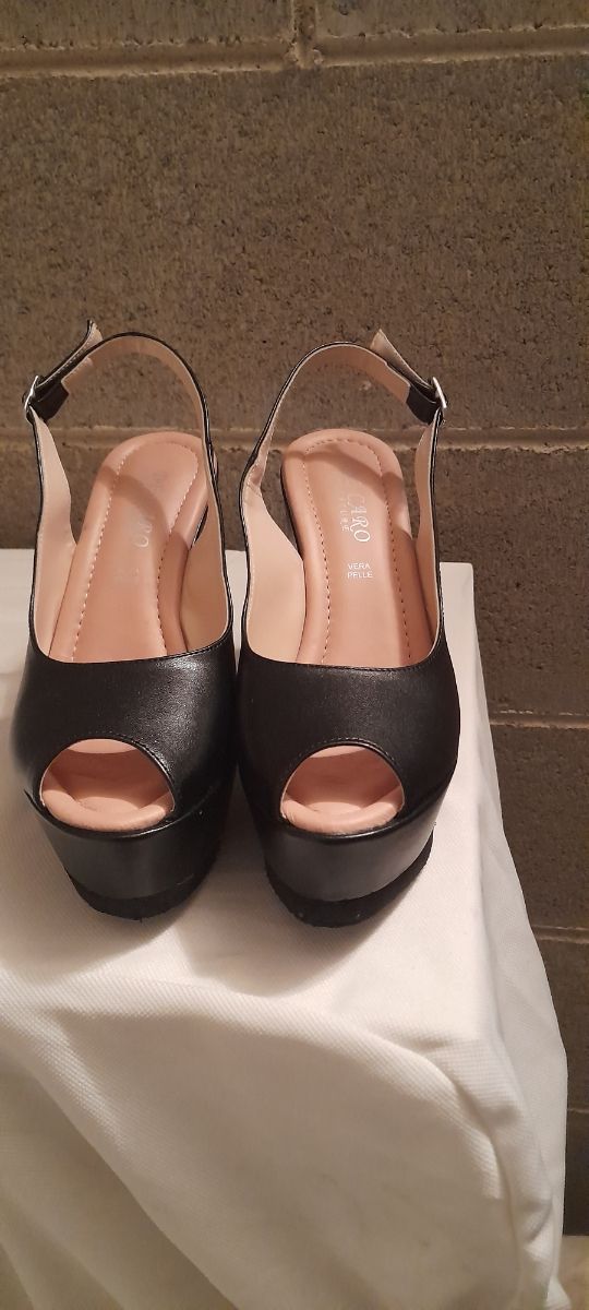 Scarpe zeppa nere comodissime