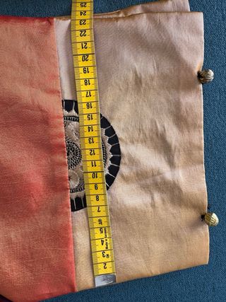 Set 3 borse portaoggetti in seta