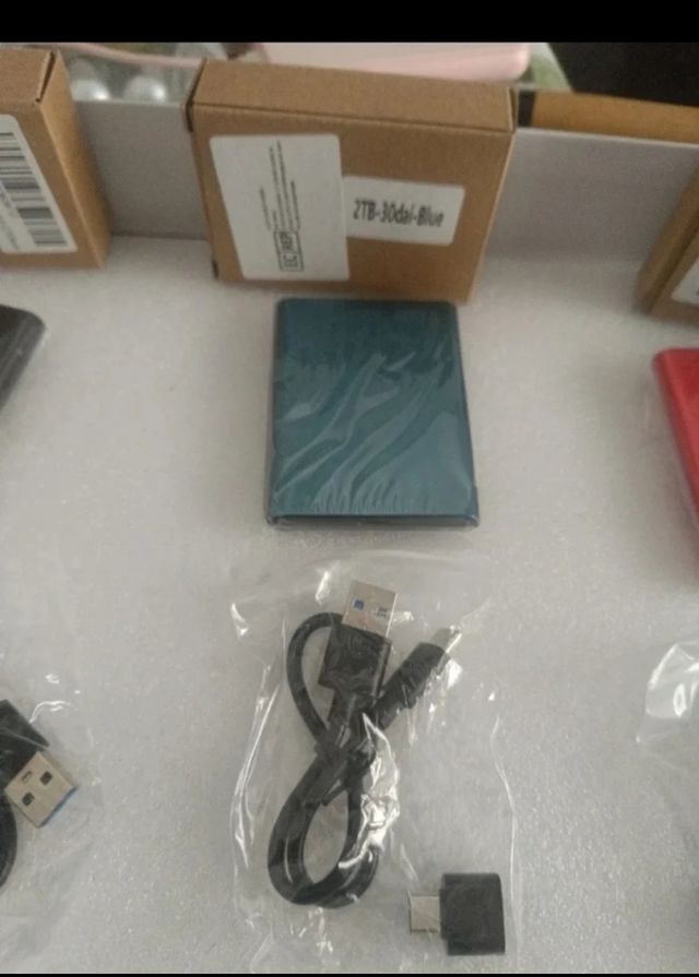 2 Memorias Externas 2TB