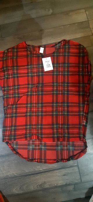 Camiseta Tartán Talla S