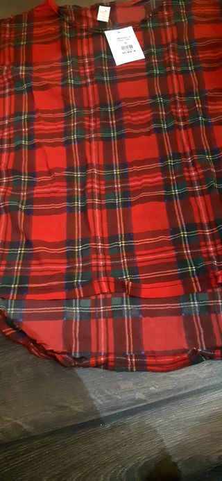 Camiseta Tartán Talla S