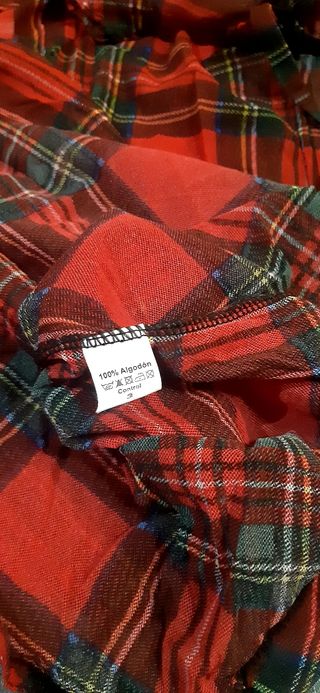 Camiseta Tartán Talla S