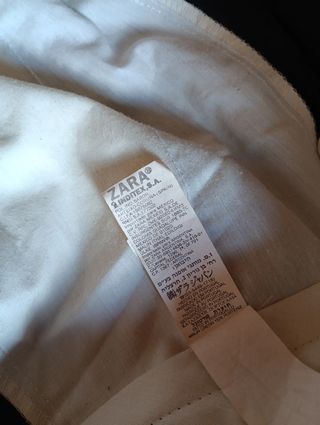 Traje de hombre Zara