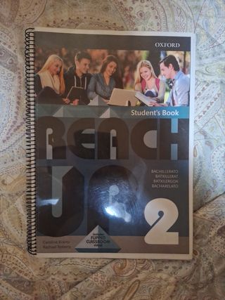 Libro de inglés de oxford 2 bachillerato