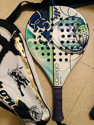 Conjunto Padel: 2 Palas + Paletero
