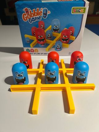 Juego Gobble Game/ Tres en raya especial