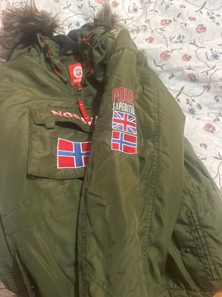 Chaqueta Anorak Verde Norway
12 años 152cm