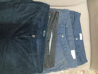 4 Pantalones Azules