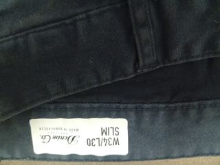 4 Pantalones Azules