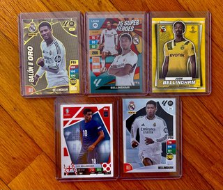 5 Cromos Jude Bellingham