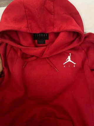 Sudadera Jordan Roja Talla M