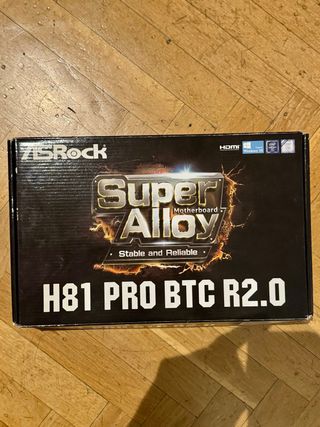 Placa Base ASRock H81 PRO BTC R2.0