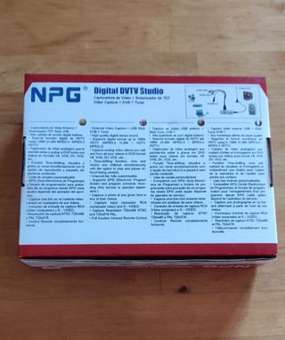 Grabadora VHS a DVD NPG Digital DVTV Studio