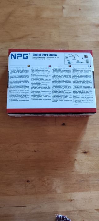 Grabadora VHS a DVD NPG Digital DVTV Studio