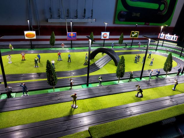 Iluminación Scalextric Maquetas Slot Ninco SXC