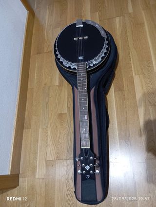 Ortega OBJE350/6-SBK Banjo 6 cuerdas