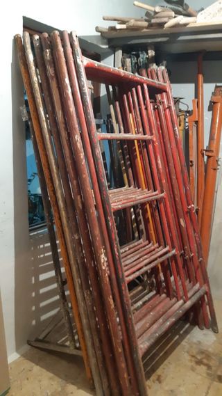 Andamios de obra metálicos