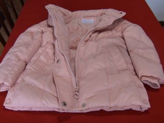 Piumino rosa imbottito 6/7 anni