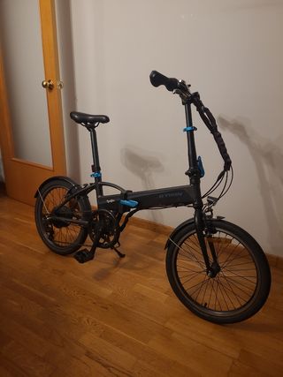 Bicicleta plegable Btwin eléctrica