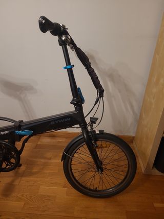 Bicicleta plegable Btwin eléctrica