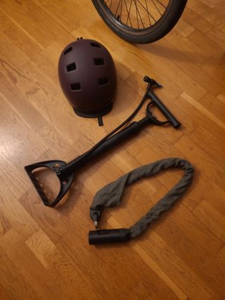 Bicicleta plegable Btwin eléctrica