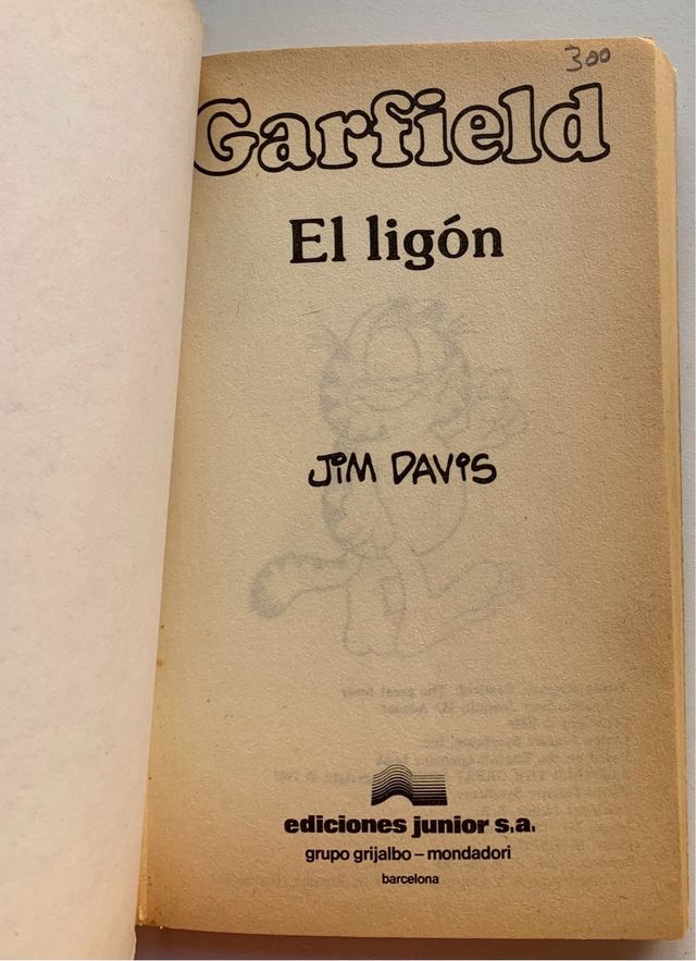2 libros: El ligón y Admítelo, Odie es perfecto
