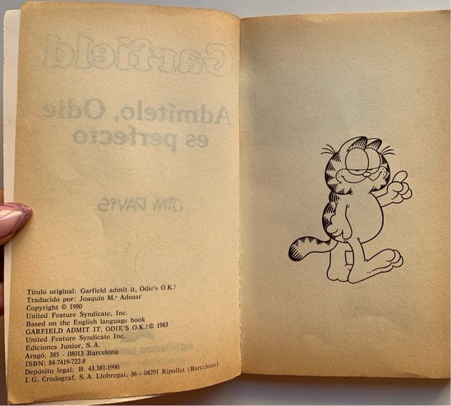 2 libros: El ligón y Admítelo, Odie es perfecto