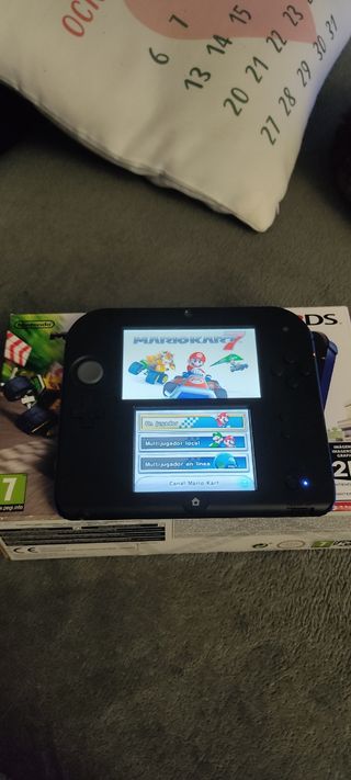 Nintendo 2DS con Mario Kart 7 precargado