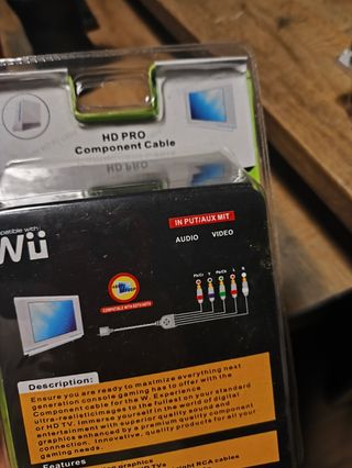 9 Cables de Video Wii Nuevos