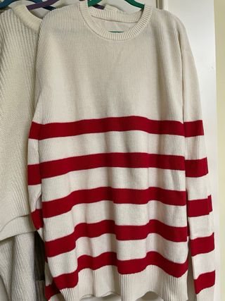 Lote 4 jerséis beige T. S/M