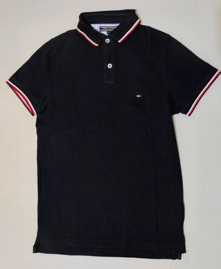 Polo Tommy Hilfiger negro