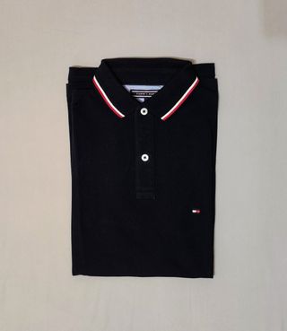 Polo Tommy Hilfiger negro