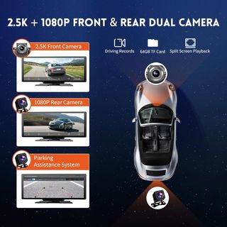 Radio Coche 10.26 CarPlay Android Auto