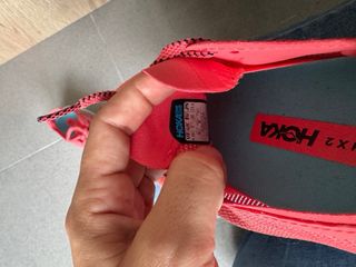 Hoka One One Mach X2 Zapatillas Running Rojas/Azul