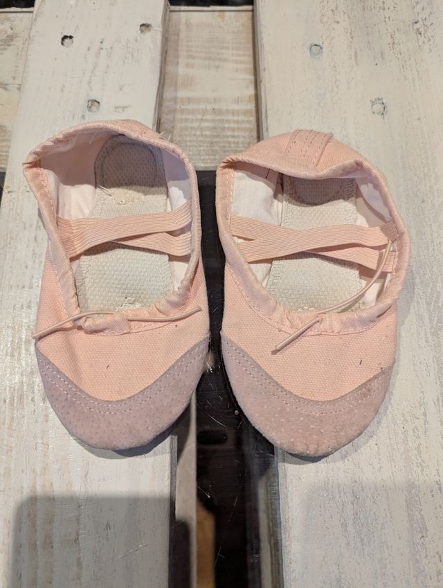Zapatillas y falda de ballet niña tallas 4-6-8
