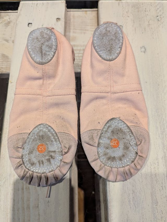 Zapatillas y falda de ballet niña tallas 4-6-8