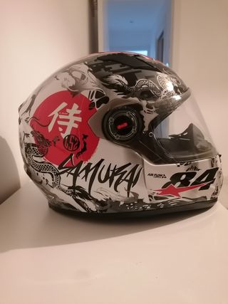 Casco Moto Ls2 Samurai Arte Japonés